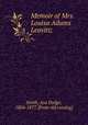 Memoir of Mrs. Louisa Adams Leavitt;, Smith, Asa Dodge, 1804-1877. [from old catalog] 