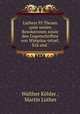 Luthers 95 Thesen, W. Kohler 