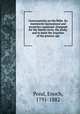 Conversations on the Bible. Its statements harmonized and mysteries explained. Designed for the family circle, the study, and to meet the inquiries of the present age, Pond, Enoch, 1791-1882 