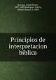 Principios de interpretacion biblica, 