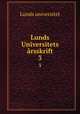 Lunds Universitets rsskrift.. 3, Lunds universitet 
