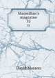 Macmillan`s magazine. 32, Masson David 