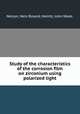 Study of the characteristics of the corrosion film on zirconium using polarized light, Nelson, Nels Roland.;Heintz, John Wade. 