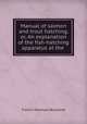 Manual of salmon and trout hatching, or, An explanation of the fish-hatching apparatus at the ., Francis Trevelyan Buckland 