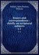 Essays and correspondence : chiefly on scriptural subjects. v.1, Walker, John,Burton, William 
