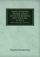 Taylor University Catalog (Taylor University Bulletin). 1917-1918 (Vol. 10 No.1), Taylor University 