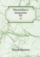 Macmillan`s magazine. 83, Masson David 