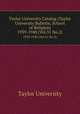 Taylor University Catalog (Taylor University Bulletin, School of Religion). 1939-1940 (Vol.31 No.2), Taylor University 
