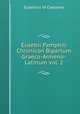 Eusebii Pamphili Chronicon Bipartum Graeco-Armeno-Latinum vol. 2, Eusebius of Caesarea 