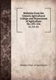 Bulletins from the Ontario Agricultural College and Department of Agriculture. No. 233-256, Ontario. Dept. of Agriculture 
