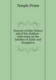 Descent of John Nelson and of his children : with notes on the families of Tailer and Stoughton, Temple Prime 