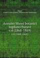 Annales Musei botanici lugduno?batavi.. v.4 (1868-1869), Miquel, Friedrich Anton Wilhelm,,Rijksherbarium (Netherlands) 