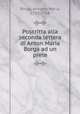 Poscritta alla seconda lettera di Anton Maria Borga ad un prete, Borga, Antonio Maria, 1723-1768 