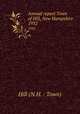 Annual report Town of Hill, New Hampshire. 1932, Hill (N.H. : Town) 