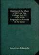 Meeting of the Class of 1819, at Yale College, July 27, 1859: With Biographical Notices of the Class, Jonathan Edwards 