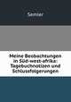 Meine Beobachtungen in Sd-west-afrika: Tagebuchnotizen und Schlussfolgerungen, Semler 
