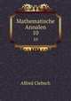 Mathematische Annalen. 10, Alfred Clebsch 