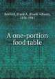 A one-portion food table, Rexford, Frank A. (Frank Adison), 1876-1941 