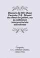 Discours de M.T. Chase Casgrain, C.R., Dput du comt de Qubec, sur la confrence interprovinciale microforme, Casgrain, T. C. (Thomas Chase), 1852-1916 