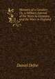 Memoirs of a Cavalier: Or, a Military Journal of the Wars in Germany and the Wars in England, Daniel Defoe 