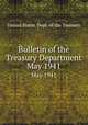 Bulletin of the Treasury Department. May 1941, United States. Dept. of the Treasury 
