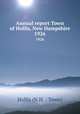 Annual report Town of Hollis, New Hampshire. 1926, Hollis (N.H. : Town) 