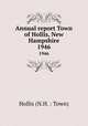 Annual report Town of Hollis, New Hampshire. 1946, Hollis (N.H. : Town) 