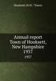 Annual report Town of Hooksett, New Hampshire. 1937, Hooksett (N.H. : Town) 