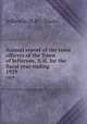 Annual report of the town officers of the Town of Jefferson, N.H. for the fiscal year ending .. 1929, Jefferson (N.H. : Town) 
