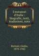 I trovatori d`Italia : biografie, testi, traduzioni, note, Bertoni, Giulio, 1878-1942 