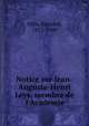 Notice sur Jean-Auguste-Henri Leys, membre de l`Acadmie, 
