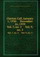 Clarion Call, January 1, 1930 December 16, 1939. Vol. 7, no. 2 Vol. 9, no. 3, Clarion State Normal School,Clarion State Teachers College 