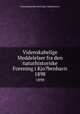 Videnskabelige Meddelelser fra den naturhistoriske Forening i Kjo?benhavn.. 1898, 