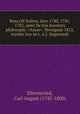 Resa till Italien, ren 1780, 1781, 1782, samt De fria konsters philosophi. =Anon=. Strengns 1812, tryckte hos lect. A.J. Segerstedt, 