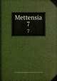 Mettensia. 7, 