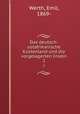 Das deutsch-ostafrikanische Kstenland und die vorgelagerten Inseln. 2, Werth, Emil, 1869- 