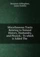 Miscellaneous Tracts Relating to Natural History, Husbandry, and Physick.: To which is Added The ., Benjamin Stillingfleet, James Dodsley 