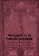 Melanges de la Faculte orientale. 3, 