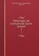 Mlanges de l`Universit Saint-Joseph. 1, 