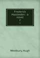 Frederick Hazzleden : a novel. 2, Westbury, Hugh 