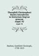 Theophili Christophori Harles Introdvctio in historiam lingvae graecae. suppl. 02, Harless, Gottlieb Christoph, 1738-1815 