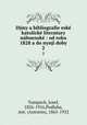 Djiny a bibliografie esk katolick literatury nboensk : od roku 1828 a do nynj doby. 2, 