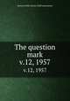 The question mark. v.12, 1957, Boston Public Library Staff Association 