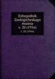 Ежегодник Зоологического музея. v. 20 (1916), Imperatorskaia akademiia nauk (Russia). Zoologicheskii muzei,Rossiiskaia akademiia nauk. Zoologicheskii muzei,Zoologicheskii muzei (Akademiia nauk SSSR) 