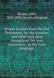 Proper lessons from the Old Testament, for the Sundays and other holy days throughout the year microform : in the Cree language, Horden, John, 1828-1893,Church of England 