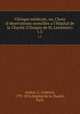Clinique mdicale, ou, Choix d`observations receuilles a l`Hpital de la Charit (Clinique de M. Lerminier). t.3, 