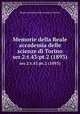 Memorie della Reale accademia delle scienze di Torino. ser.2:t.43:pt.2 (1893), Reale accademia delle scienze di Torino 