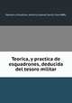 Teorica, y practica de esquadrones, deducida del tesoro militar, 
