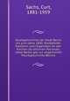 Musikgeschichte der Stadt Berlin bis zum Jahre 1800, Sachs, Curt, 1881-1959 