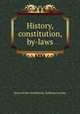 History, constitution, by-laws, Sons of the revolution. Indiana society 
